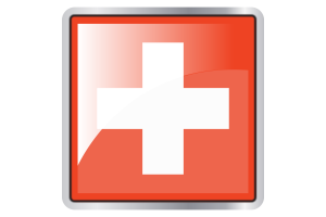 Switzerland Flag Square icon flag