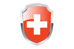 Switzerland Shield Logo flag