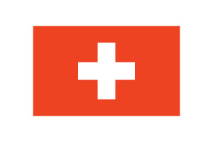 Switzerland Flag Triangle Vector Illustration flag
