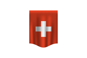 Switzerland Flag Banner flag