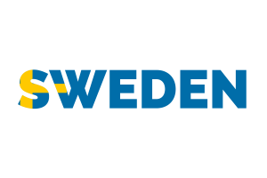 Sweden Text Art flag