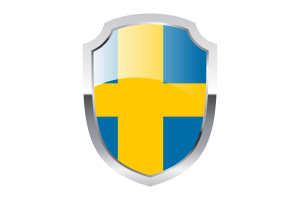 Sweden Shield Logo flag
