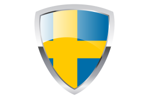 Sweden Shield Flag flag