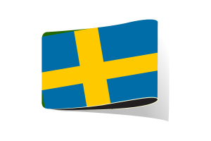 Sweden Flag Illustration Clipart flag