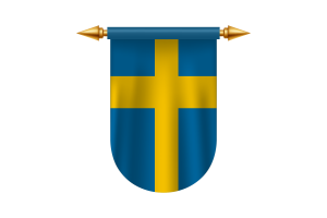 Sweden Flag Emblem Vector Images flag