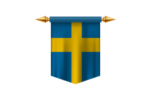 Emblem of the Kingdom of Sweden flag