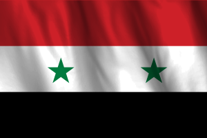 National Flag of Syria flag