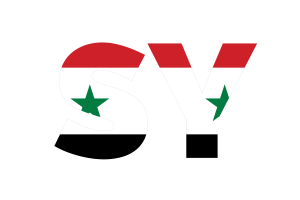 Syria Country Code flag
