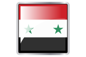 Syria Flag Square icon flag