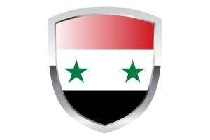 National Flag of Syria Clipart flag