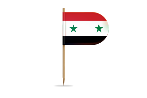 Syria Flag for Desk, Table flag