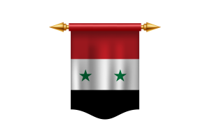 Syria Flag Royal Banner flag