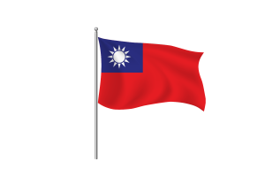 Taiwan Flag Clipart flag