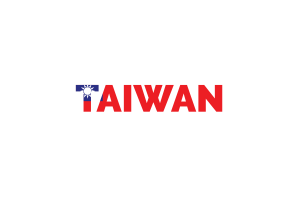 Taiwan Text Art flag