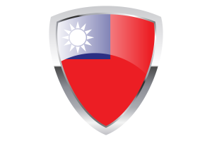 Taiwan Shield Flag flag