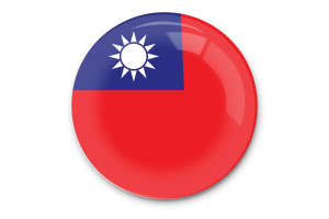 Taiwan Flag Vector Art flag