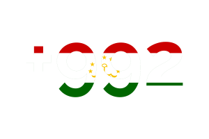 Tajikistan Calling Code flag