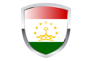 National Flag of Tajikistan Clipart flag
