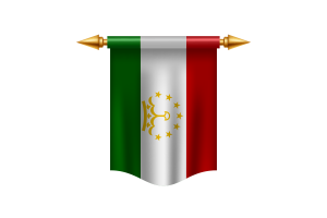 Tajikistan Flag Royal Banner flag