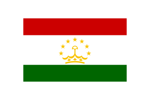 Tajikistan Flag Triangle Vector Illustration flag