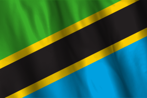 National Flag of Tanzania flag