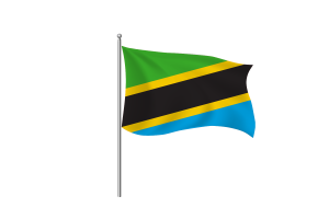 Tanzania Flag Clipart flag
