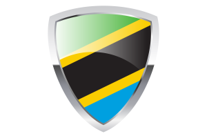 Tanzania Shield Flag flag