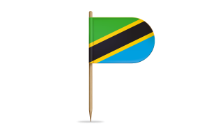 Tanzania Flag for Desk, Table flag