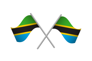 Tanzania Flag Emblem Vector Free flag