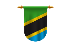 Tanzania Flag Emblem Vector Images flag