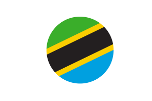 Tanzania Flag Circle Vector Free flag