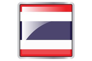 Thailand Flag Square icon flag