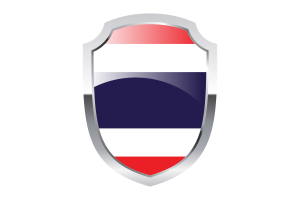 Thailand Shield Logo flag