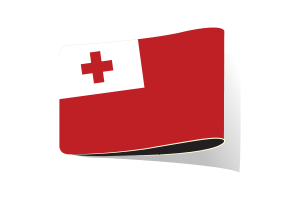 Tonga Flag Illustration Clipart flag