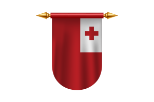 Tonga Flag Emblem Vector Images flag