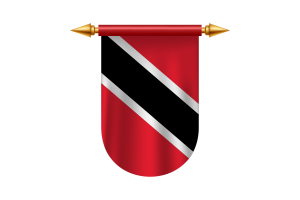 Trinidad and Tobago Flag Emblem Vector Images flag