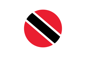 Trinidad and Tobago Flag Circle Vector Free flag