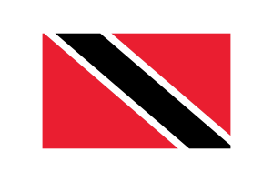 Trinidad and Tobago Flag Triangle Vector Illustration flag