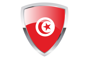 Tunisia Shield Flag flag