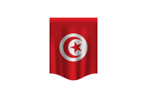 Tunisia Flag Banner flag