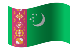 Turkmenistan flag