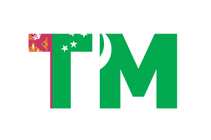 Turkmenistan Country Code flag