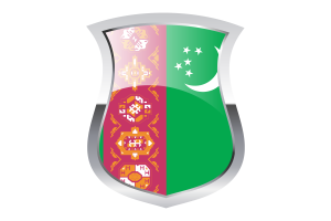 Turkmenistan Pride Flag flag