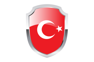 Turkey Shield Logo flag