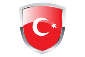 National Flag of Turkey Clipart flag