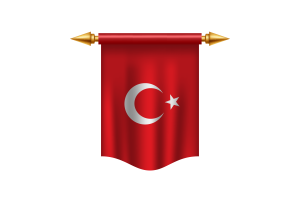 Turkey Flag Royal Banner flag