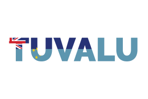Tuvalu Text Art flag