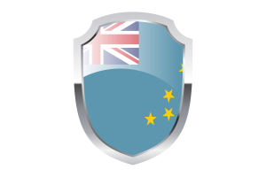Tuvalu Shield Logo flag