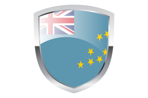 National Flag of Tuvalu Clipart flag