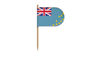 Tuvalu Flag for Desk, Table flag